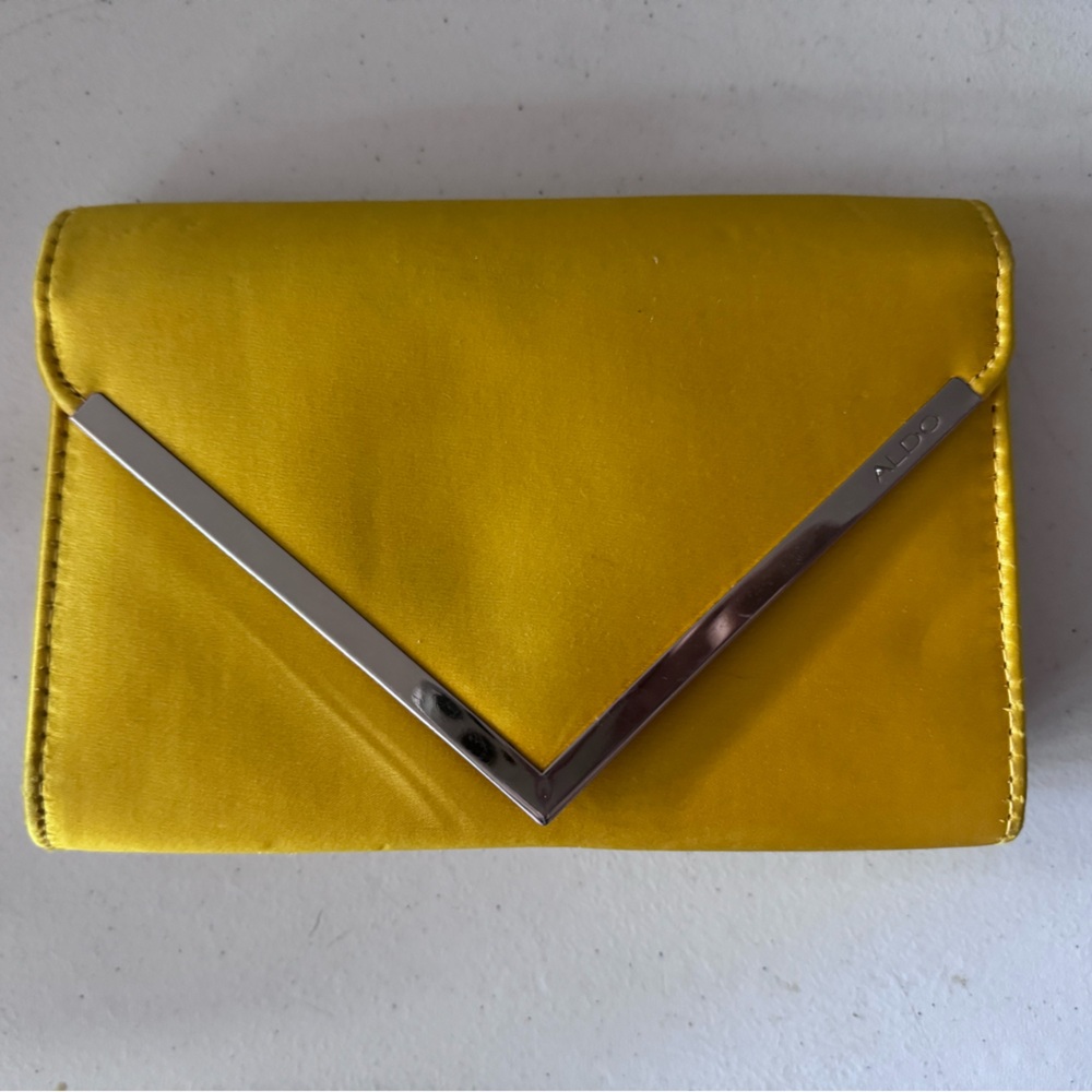 ALDO Handbag Yellow Clutch/crossbody